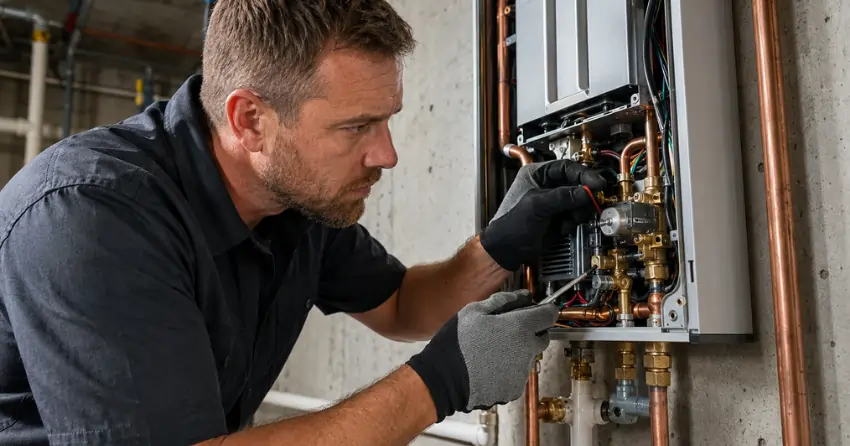 tankless heater repair service appointment