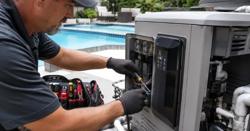 licensed pool heater repair technician Ontario