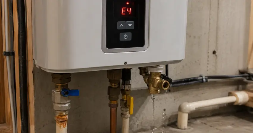 tankless water heater maintenance warning signs homeowner should recognize